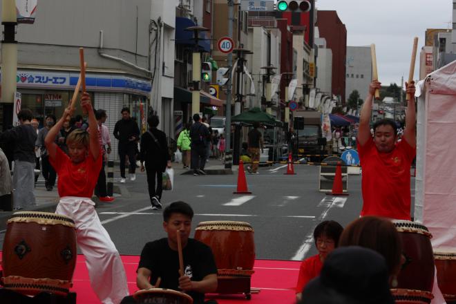 栄町ロードステージ和太鼓