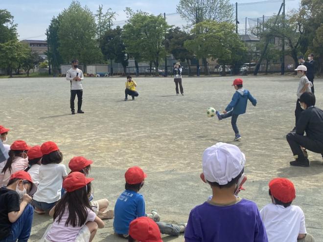 ジェフ訪問（蘇我小学校2）