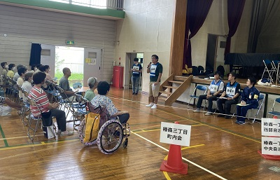 避難所開設・運営訓練1