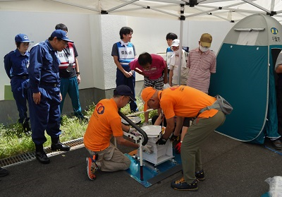 避難所開設・運営訓練2
