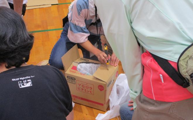 ダンボールトイレ