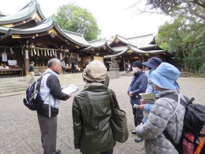 魅力発見ウオーキング（H28）検見川神社