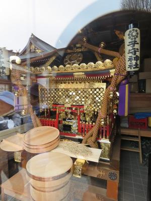 魅力発見ウオーキング（H28）子守神社（神輿）