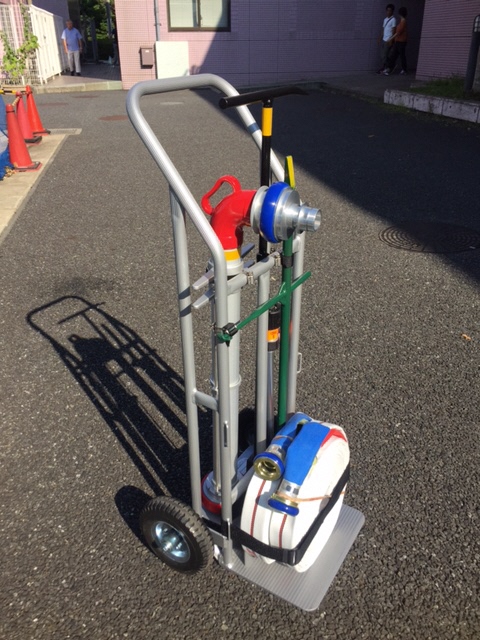 排水栓消火活動用の資機材