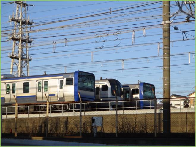 線路沿いの道の画像2