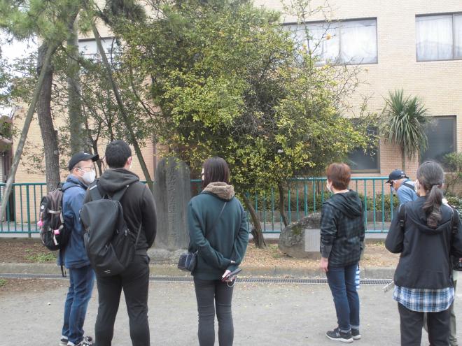 明治天皇駐蹕之処の碑