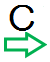 矢印C