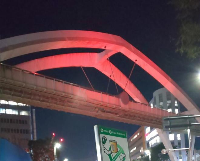 2024セントラルアーチライトアップ