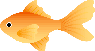 こころの体温計赤金魚