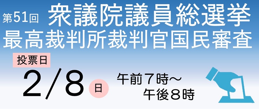 衆議院議員総選挙　最高裁判所裁判官国民審査