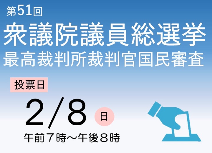 衆議院議員総選挙　最高裁判所裁判官国民審査