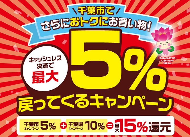 千葉市キャッシュレスキャンペーン