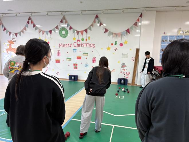 令和7年度第2回ボッチャ体験会エキシビションマッチ