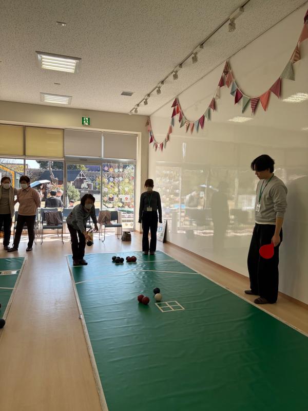 令和7年度第3回ボッチャ体験会の様子1