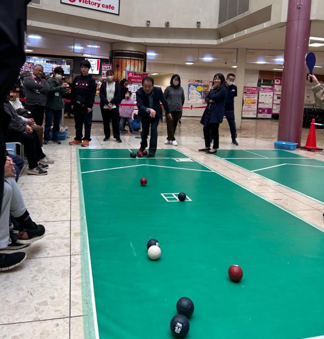 エキシビションマッチに参加しました