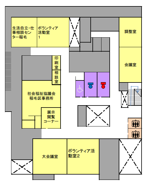 保健福祉センター3階