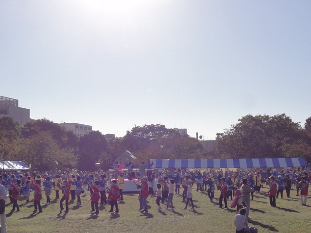 区民まつりの様子