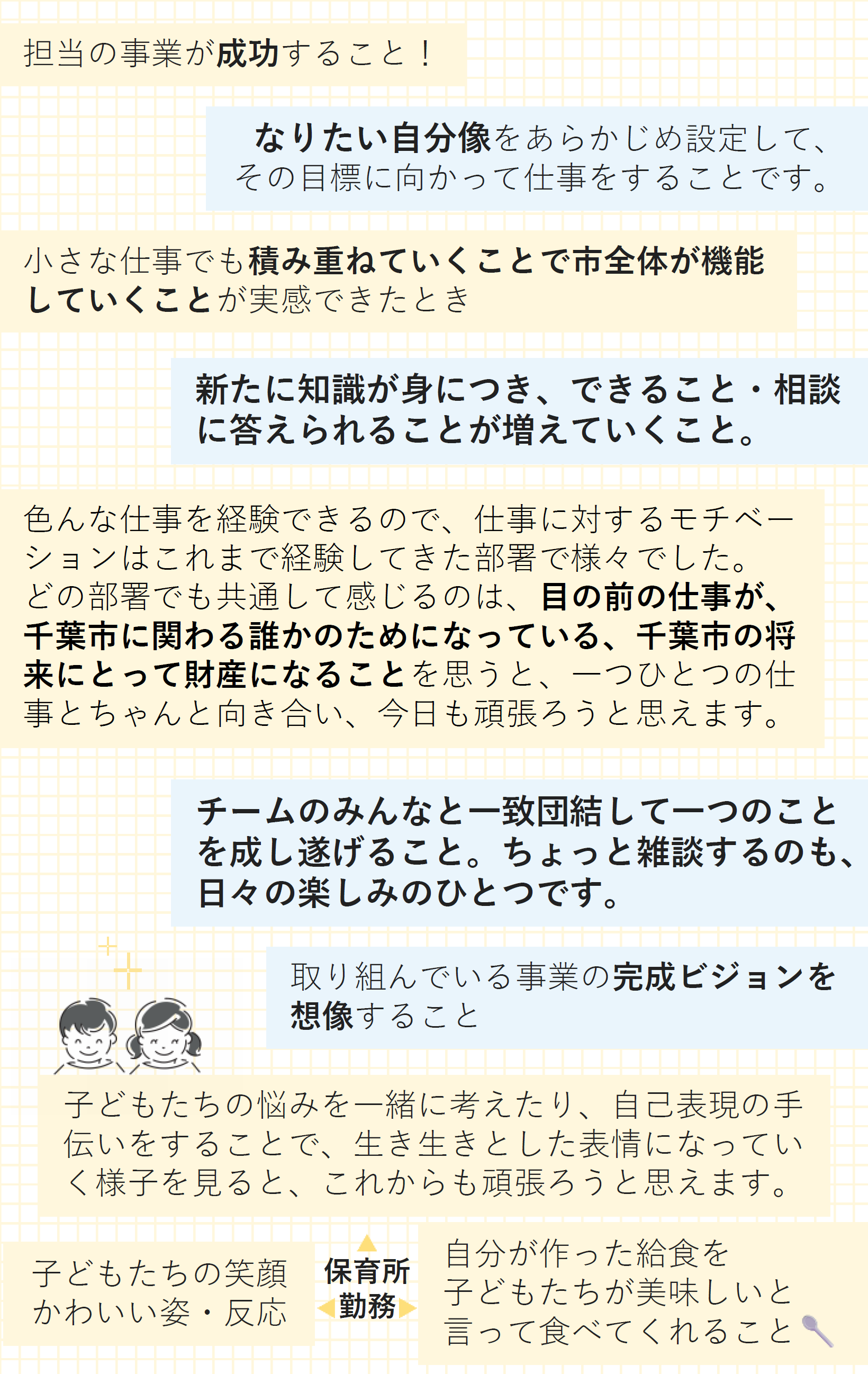 若手職員メッセージ03