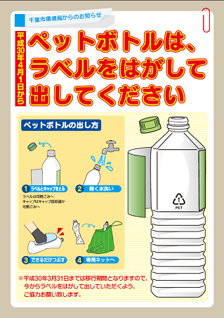 千葉市 資源物 びん 缶 ペットボトル の分け方 出し方