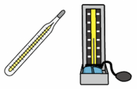 有害ごみの体温計