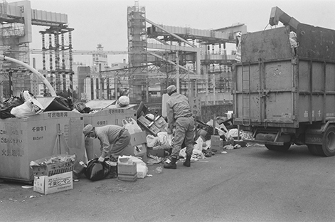 ごみ収集の風景（2）