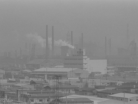 臨海部の工場群