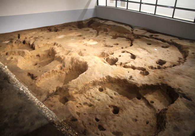 北住居跡　内観