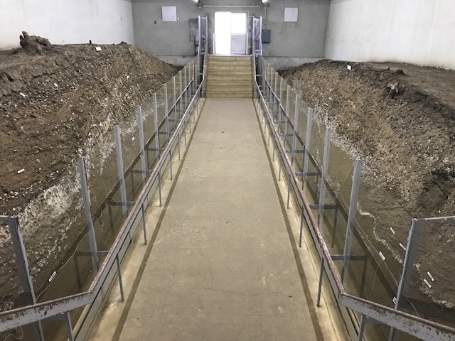 北貝塚貝層断面観覧施設