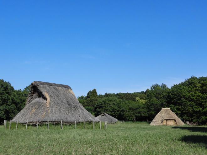 復原された縄文時代のムラ