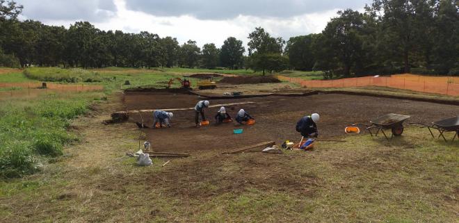 発掘調査（令和2年10月3日）