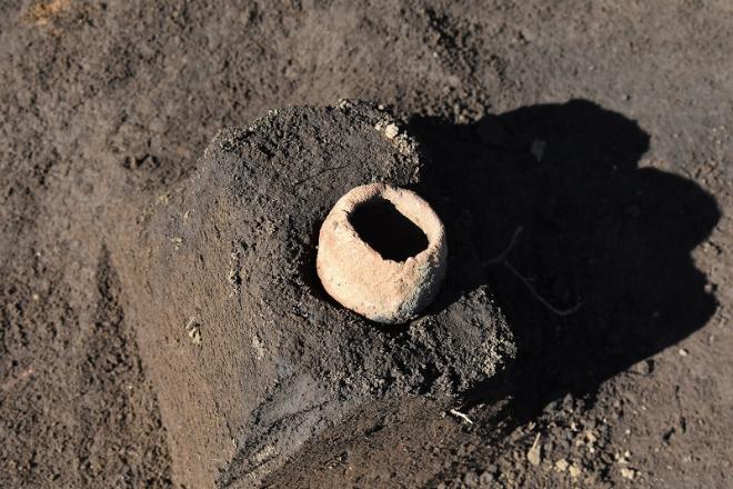 黒色土出土のミニチュア土器