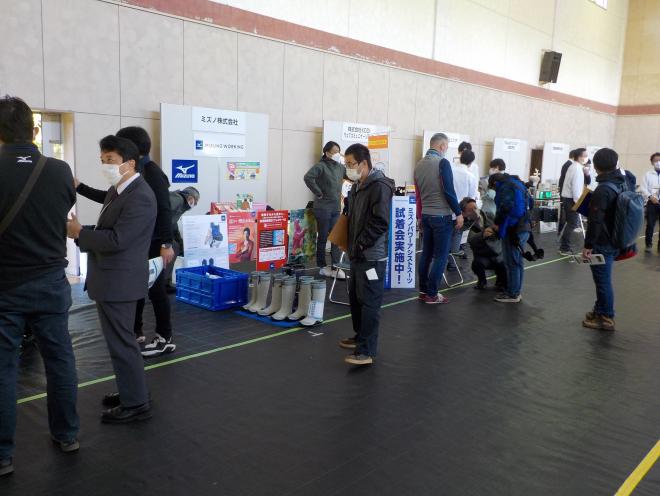 ブース出展の様子