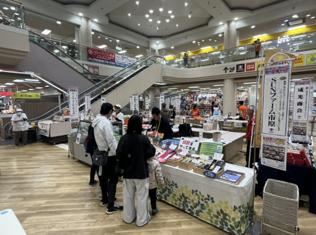 昨年の食の応援フェアの様子