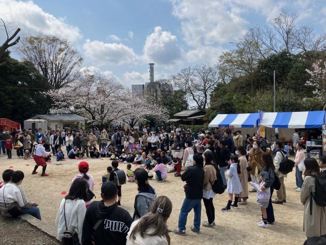 第24回千葉城さくら祭りの様子