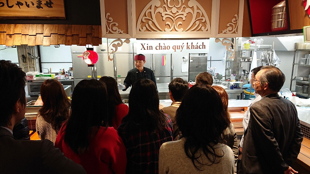 デモンストレーションの様子