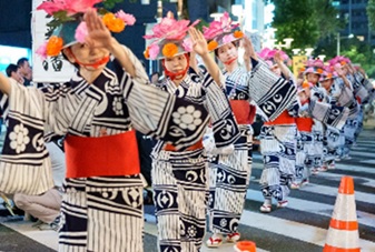 親子三代夏祭り