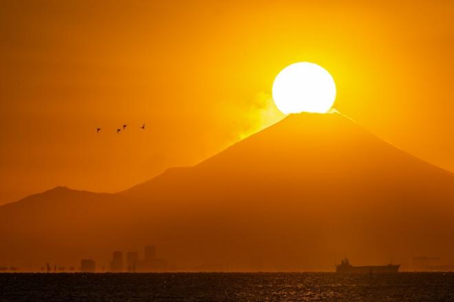 ダイヤモンド富士