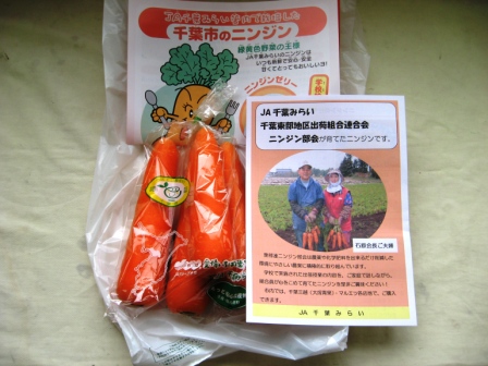 千葉市の秋冬ニンジン