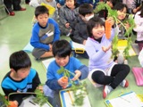 秋冬ニンジン出張授業