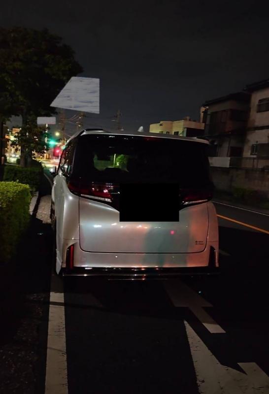 反射シール前
