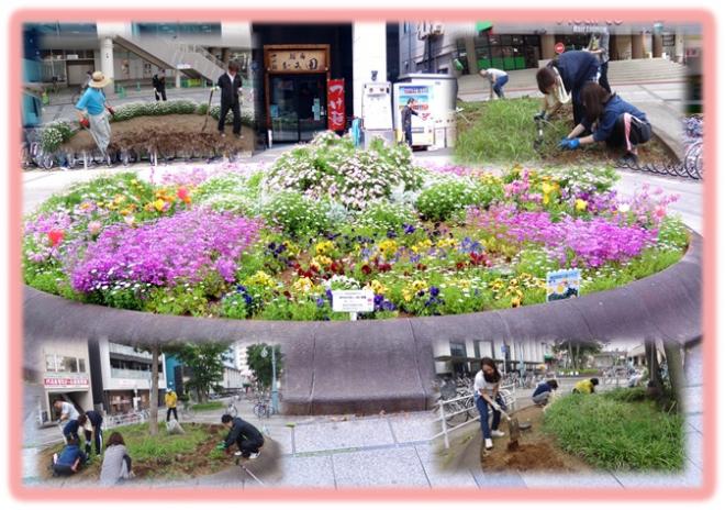 鎌取駅前花壇クラブ01