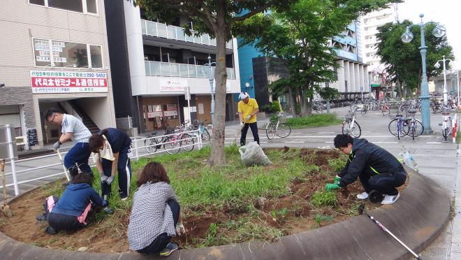 鎌取駅前花壇クラブ07