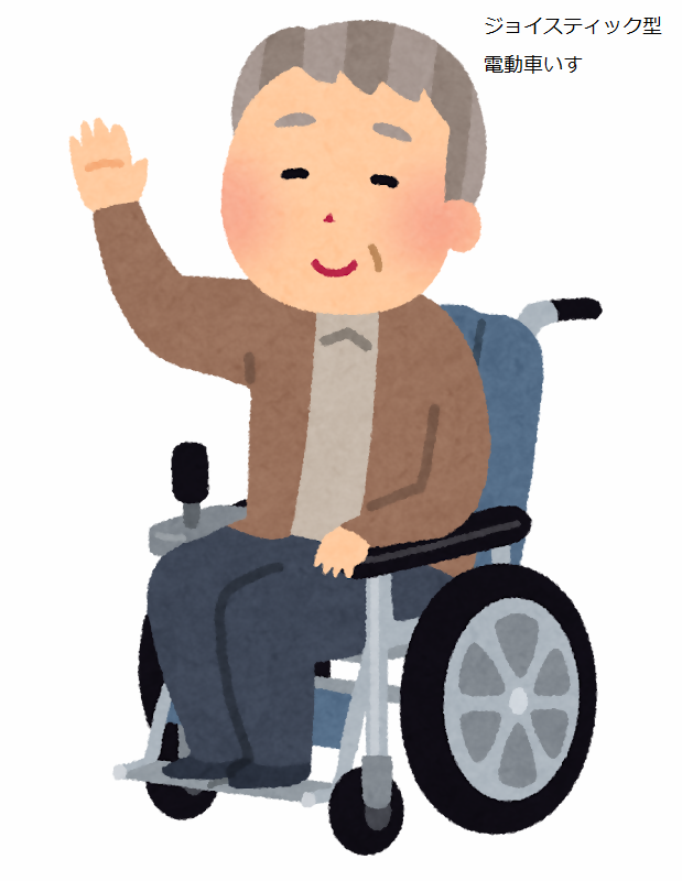 電動車いす（ジョイスティック型）