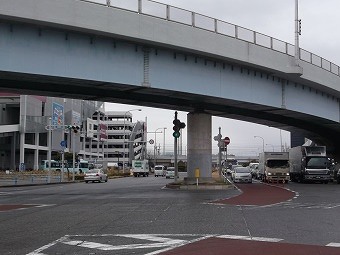 豊砂陸橋施工前