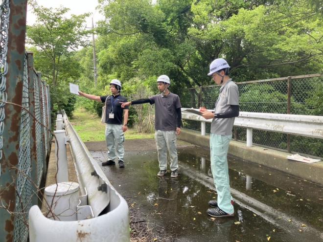 一斉点検の様子1