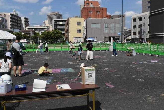 STAY STREET（道路へお絵描き）