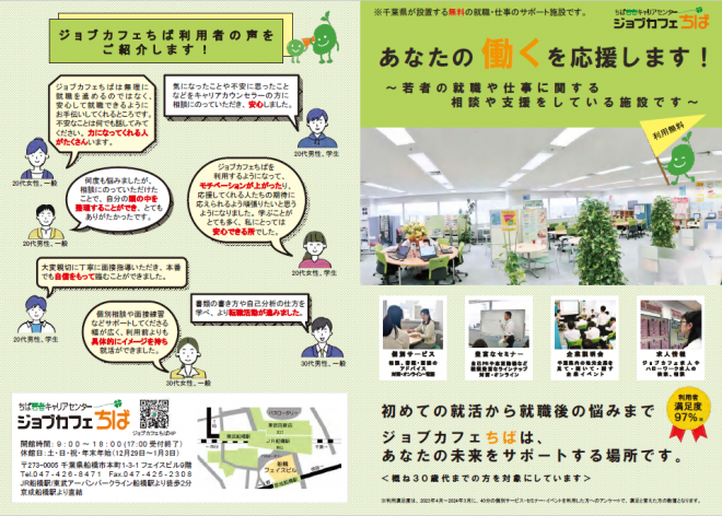 あなたの「働く」を応援します！