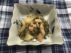 大根とツナの煮物