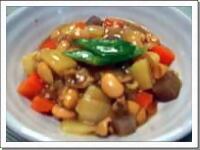 大豆のカレー煮
