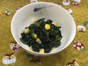 ほうれん草のソテー